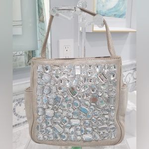 Vintage Donald J. Pliner Rhinestone Handbag